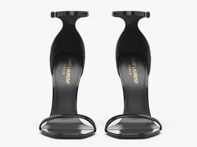 Yves Saint Laurent Opyum Sandals 3D model