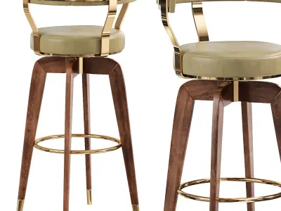 Jesse Yanai Bar Stool 3D model