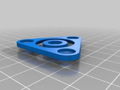 Cageless Ball Bearing for 3 16  Balls Free 3D print model