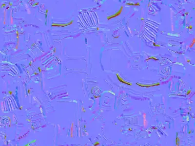 Black Pistol 3D model purchase