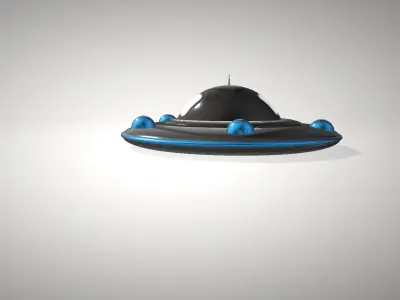 space ship  3D model
