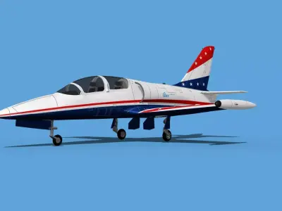 Aero Vodochody L-39C Albatross V20 3D model