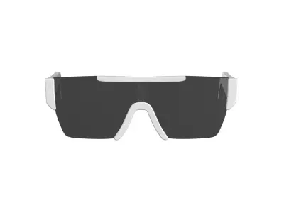 Combo Color Square Sunglasses 3D model