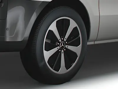 Mercedes Benz EQV Cargo Van 2021 wheel 3D model