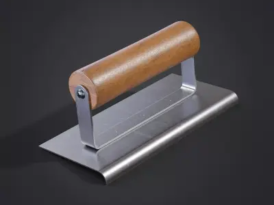 Step Trowel outside Edge 3D model