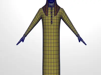 3D Stylized Character Model 3D model