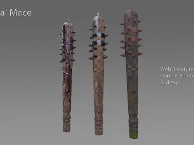 Medieval Pack Game Ready Low-poly 3D model
