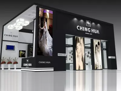 Exhibition - Area -10X8-3DMAX2011-041 3D model