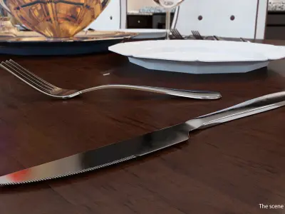 Silverware Set 3D model