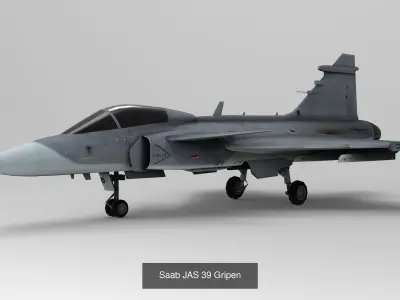 Aircrafts Collection of the finest 3D models 