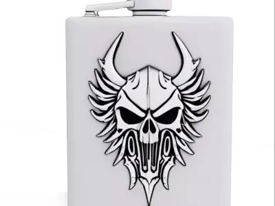 Flask Collection 3D model