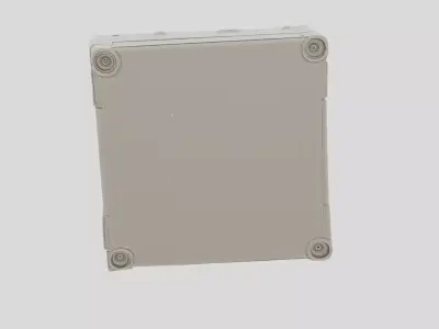 Industrial Factory Machine Electrical Enclosure for 3D print 3D model