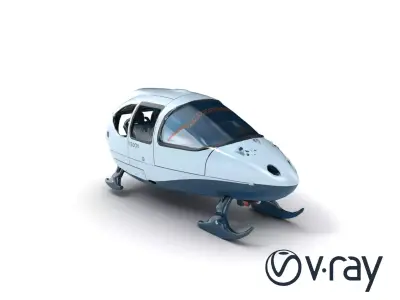 FrostBite Recon Vehicle model pack Low-poly 3D model