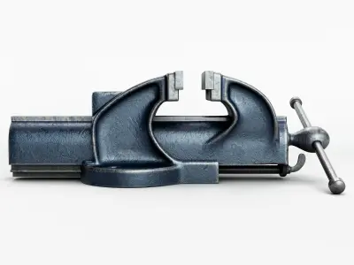 Bench Vice Grip 3D model