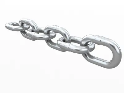 Chain of links 3D model