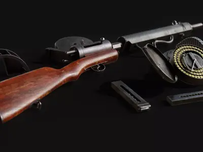 Hellriegel Low-poly 3D model