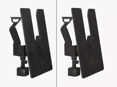 Minigun M134 Mount System Collection 3D Model Pack