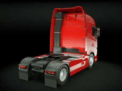 Generic Truck v5 Low-poly 3D model