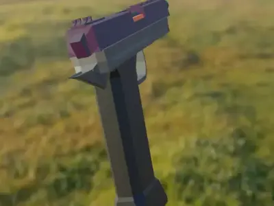Pistol Custom  Free 3D model