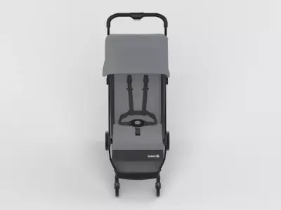 Baby stroller 3D model 3D model 12