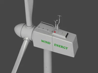 WIND TURBINE 3D model order