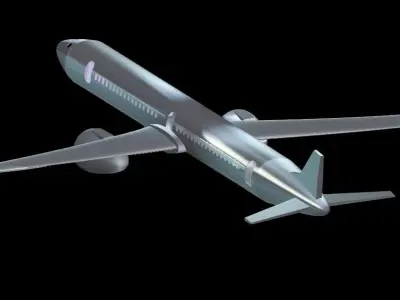 Airplane 3D Model 3D model