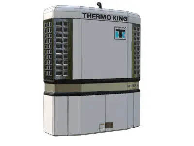 Thermo King SB-III SR Plus Refrigeration Unit Low-poly 3D model