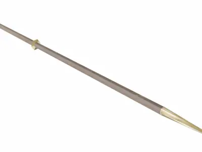 Longspear Low-poly 3D model