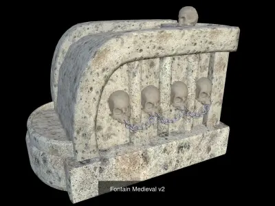 Medieval Prop Collection  Game Ready 3D Model Pack