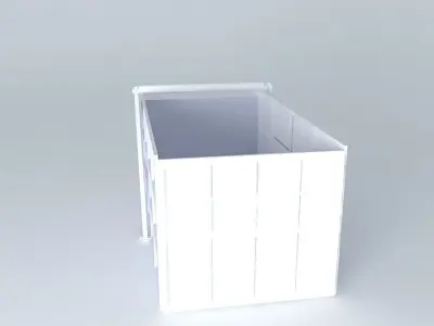 Coal Truck Bed Free 3D model