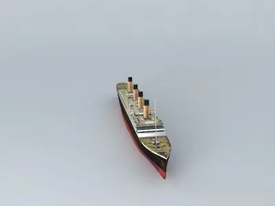 TITANIC Dummy 1912 Free 3D model