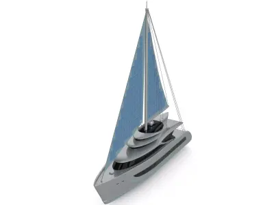 Sailing Yacht 3D model