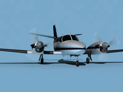 Cessna F406 Caravan II V13 3D model