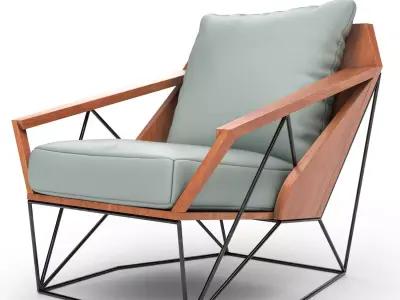 Meduza Armchair version 2 3D model