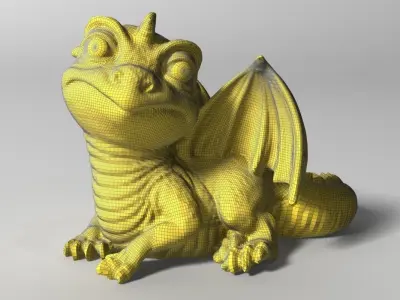 Baby Dragon 3D model buy