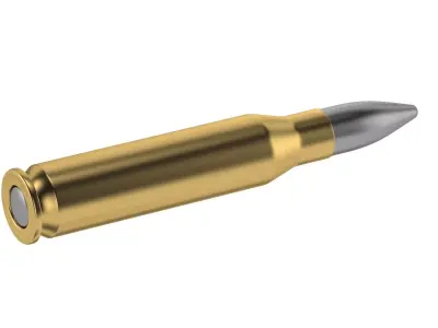 Bullet 223 Remingtor 3D model