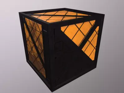 Box Valorant 2 Low-poly 3D model