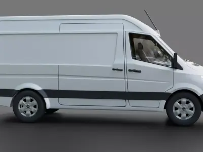 Mercedes Benz eSprinter Panel Van 3D model