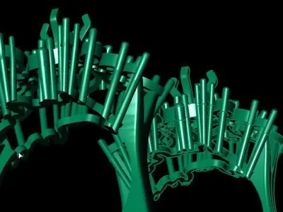 jewelry ring4 3D print model