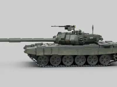 T 90 Russian Tank 3D model