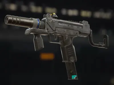 Weapon Pack 2 Low-poly 3D model