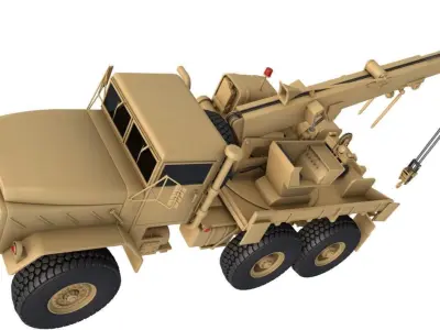 Surplus AM General M936 3D model