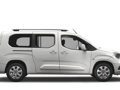 Vauxhall E Combo Life XL 2022 3D model