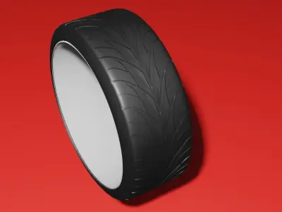 Car Tyre Free 3D model
