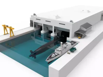 Navy Millitary Base 3D model