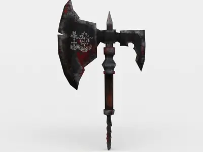 Axe Low-poly 3D model