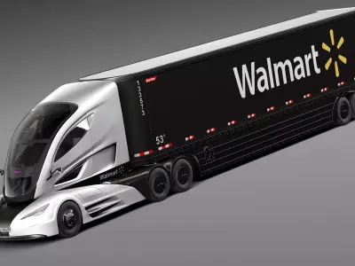 Walmart Truck 2015 3D model