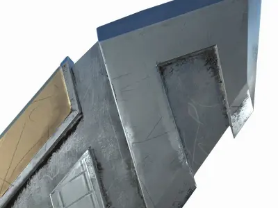 Fantasy Greatsword Destiny 3D model