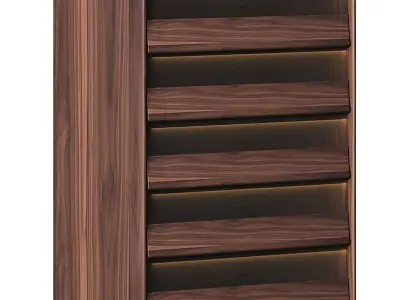 Neo-Chinese Tea cabinet - 02 Free 3D model