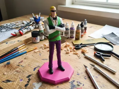 Helmeppo - SWORD - One piece - Split part 3D print model